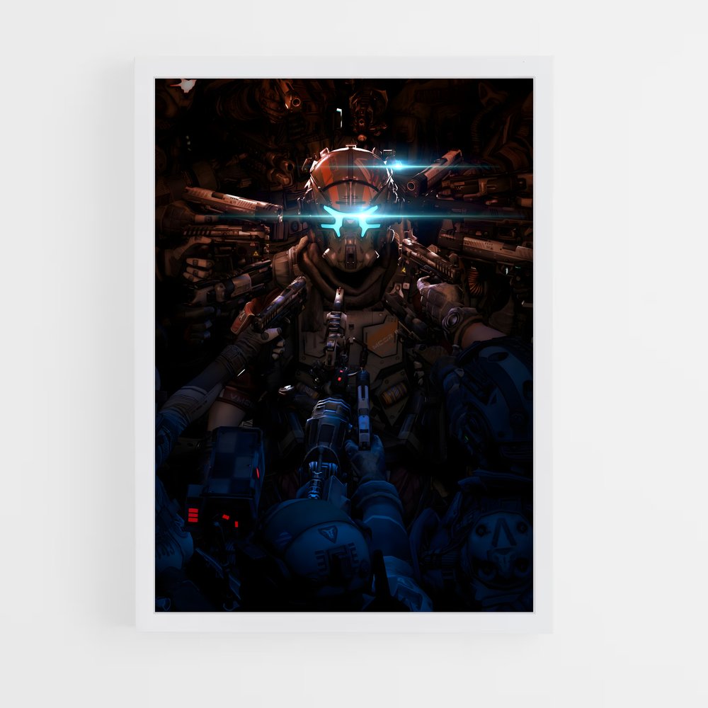 Poster Halo Éternel – affiche Titanfall (vue 3)